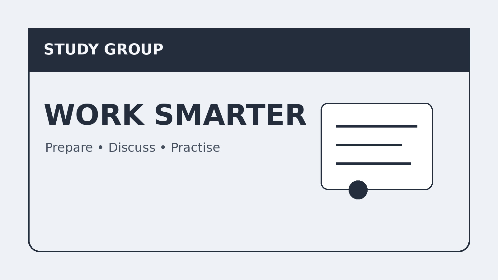How to Use a Study Group Without Wasting Time