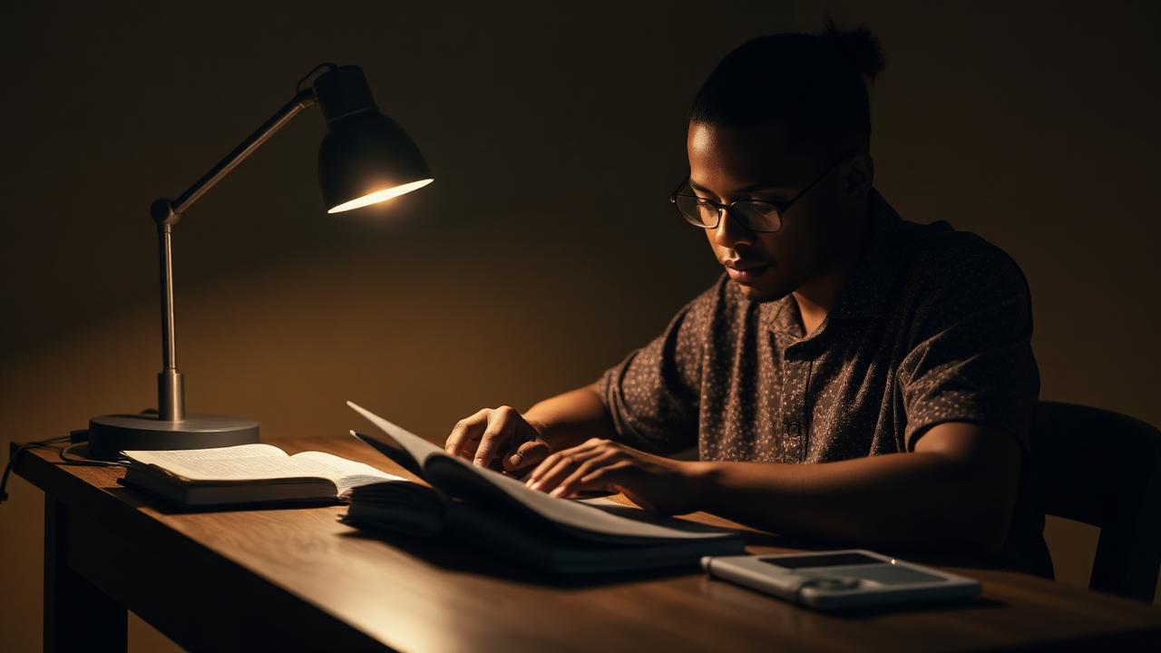 How to Study When You Have No Light and No Data